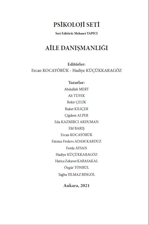 AİLE DANIŞMANLIĞI