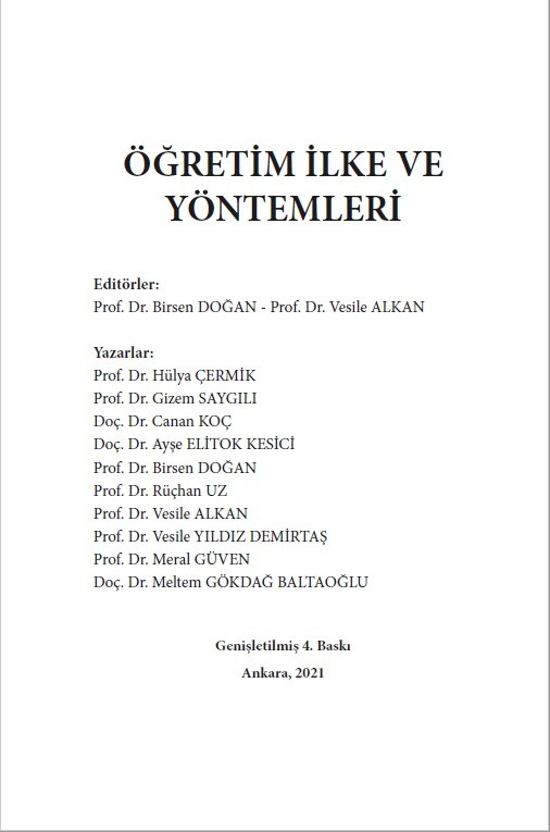 ÖĞRETİM İLKE VE YÖNTEMLERİ