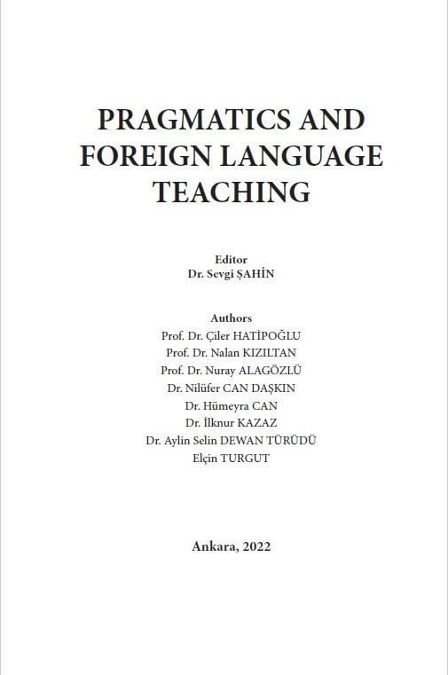 PRAGMATICS AND FOREIGN LANGUAGE TEACHING