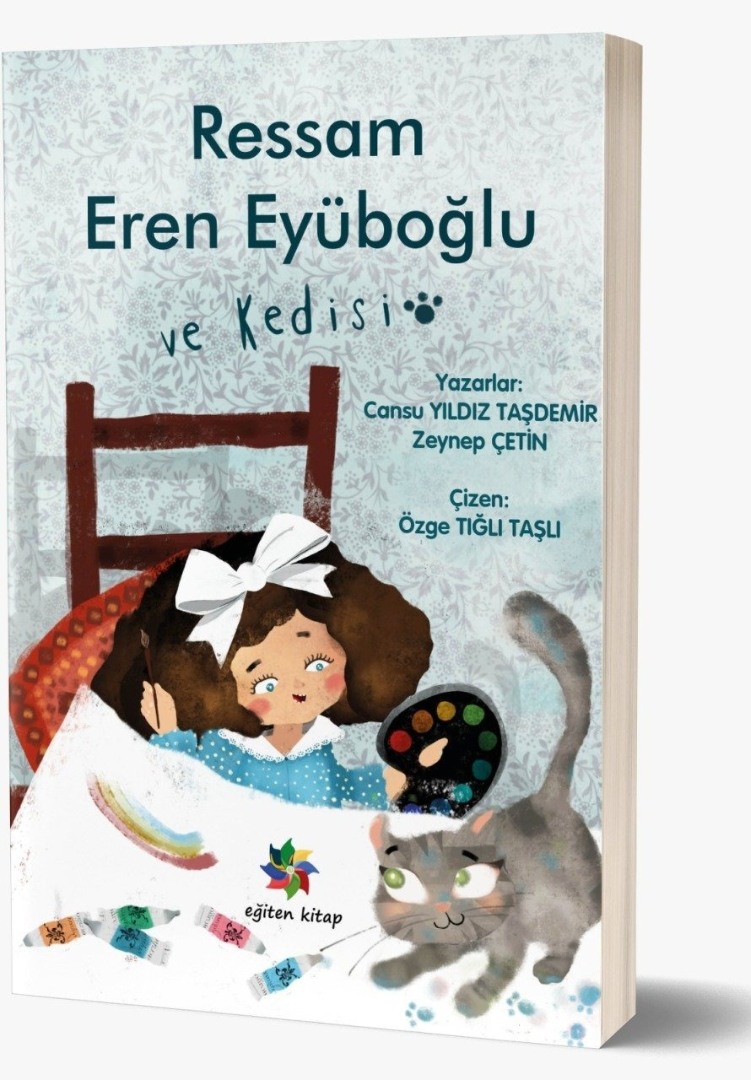 RESSAM EYÜBOĞLU VE KEDİSİ RESSAM EYÜBOĞLU VE KEDİSİ