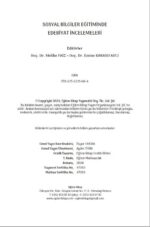 SOSYAL BİLGİLER EĞİTİMİNDE EDEBİYAT İNCELEMELERİ