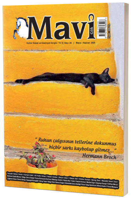 MAVİ GÖK SAYI: 25 KÜLTÜR - SANAT - EDEBİYAT DERGİSİ
