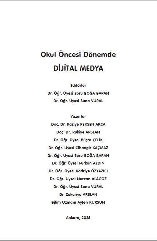 Okul Öncesi Dönemde DİJİTAL MEDYA