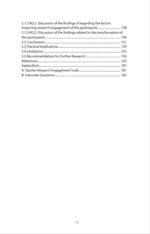 EXPLORING EFL TEACHERS’ ENGAGEMENT IN RESEARCH IN TURKEY