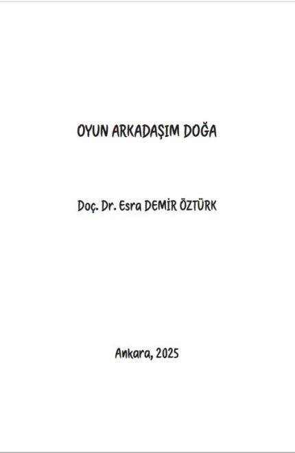 OYUN ARKADAŞIM DOĞA