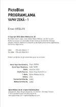 PictoBlox PROGRAMLAMA YAPAY ZEKA-1