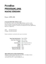 PictoBlox PROGRAMLAMA MAKİNE ÖĞRENİMİ