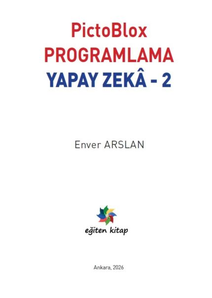 PictoBlox PROGRAMLAMA YAPAY ZEKA-2