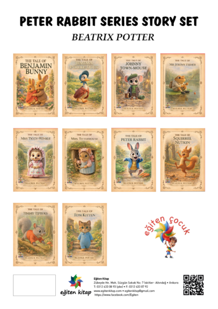 PATER THE RABBIT SERIES STORY SET