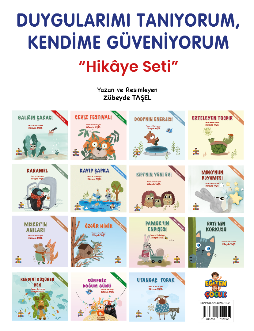 DUYGULARIMI TANIYORUM, KENDİME GÜVENİYORUM HİKÂYE SETİ DUYGULARIMI TANIYORUM, KENDİME GÜVENİYORUM HİKÂYE SETİ