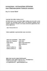 KAYNAŞTIRMA / BÜTÜNLEŞTİRME EĞİTİMİNDE  SINIF ÖĞRETMENLERİNİN YETERLİLİK DURUMU