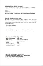 Küçük Adımlar, Büyük Beceriler:  OKUL ÖNCESİNDE SOSYAL BECERİ GELİŞİM VE EĞİTİMİ